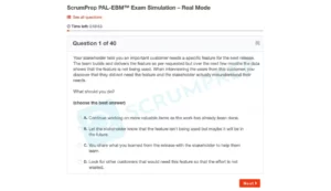 PAL-EBM Exam Simulation 1
