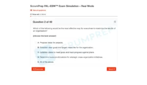 PAL-EBM Exam Simulation 2
