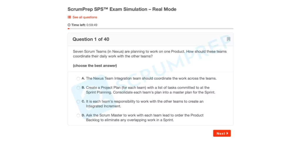 SPS Exam Simulation 1