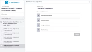 SAFe (SASM) Practice Test Screenshot 03