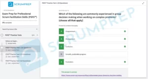 PSFS Practice Test Screenshot 16a 1