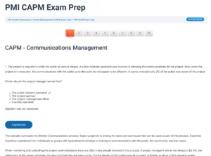 CAPM Test Question - ScrumPrep