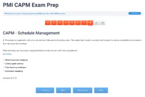 CAPM Test Question - ScrumPrep