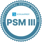 PSM III Badge - ScrumPrep