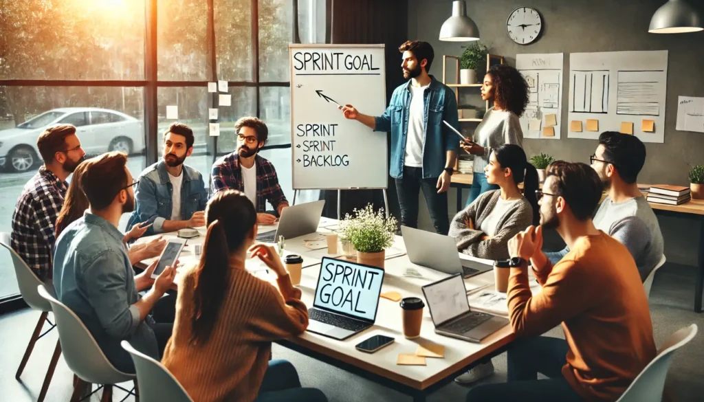 True or False: The Sprint Goal is selected before the Sprint Backlog is created