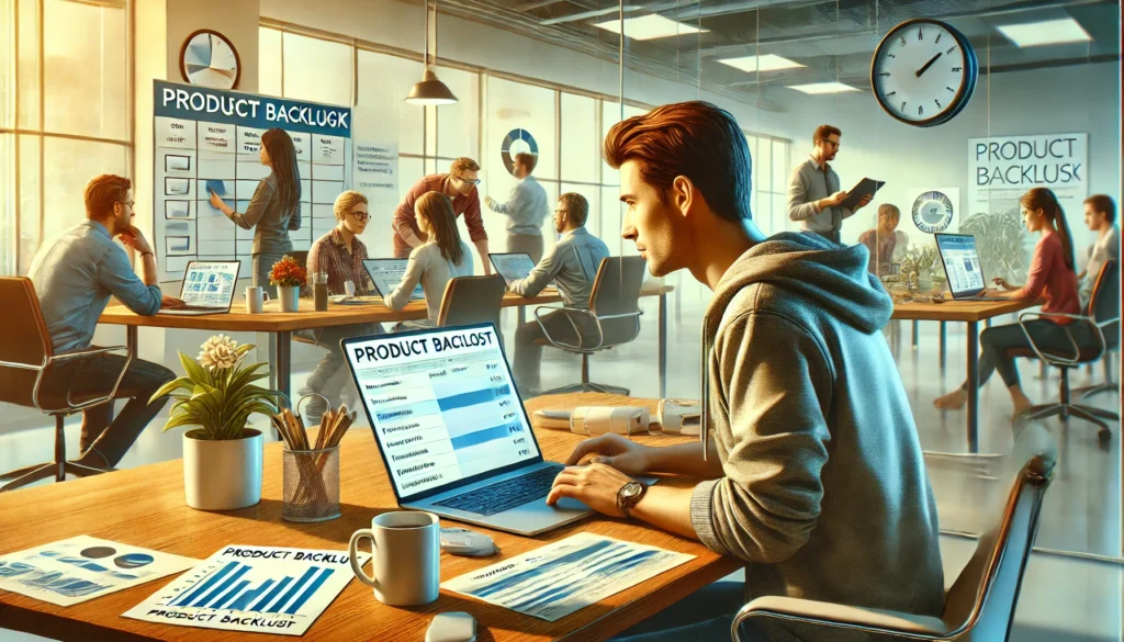 What activities would a Product Owner typically undertake in the phase between the end of the current Sprint and the start of the next Sprint