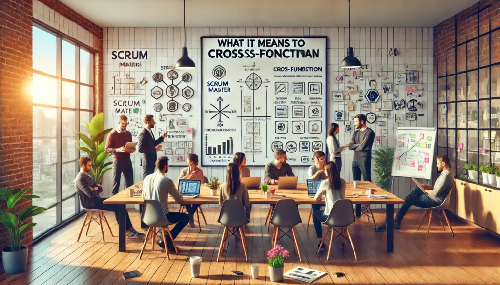 What does it mean for a Scrum Team to be cross-functional