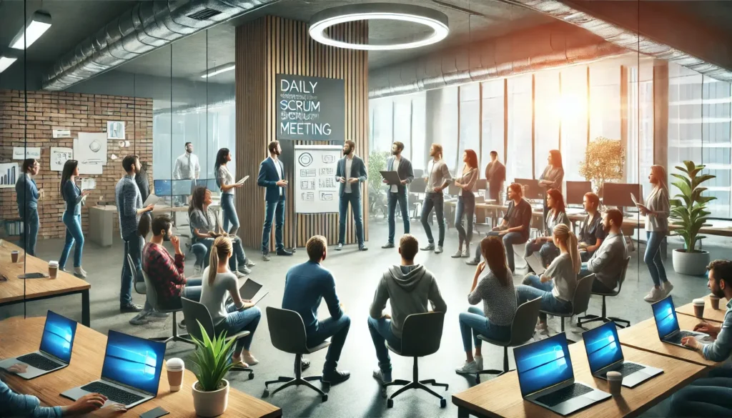 What is the main reason for the Scrum Master to be at the Daily Scrum
