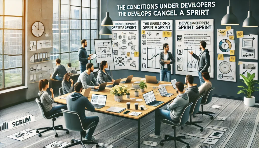 When can Developers cancel a Sprint
