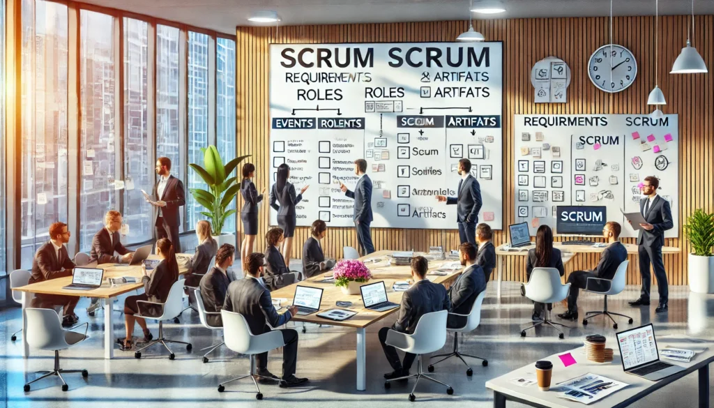 Which of the following is required by Scrum