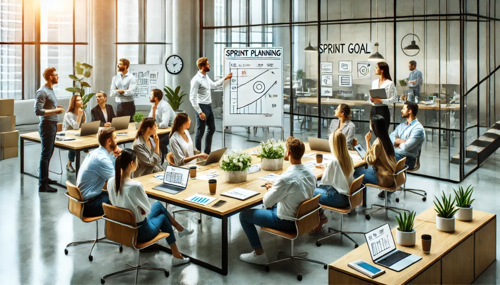 Which output from Sprint Planning provides the Scrum Team with a target and overarching direction for the Sprint