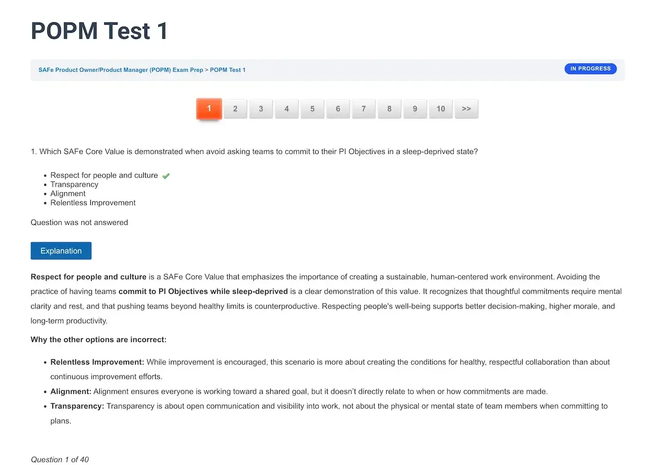 SAFe™ Product Owner/Product Manager POPM Exam Prep - Image 4