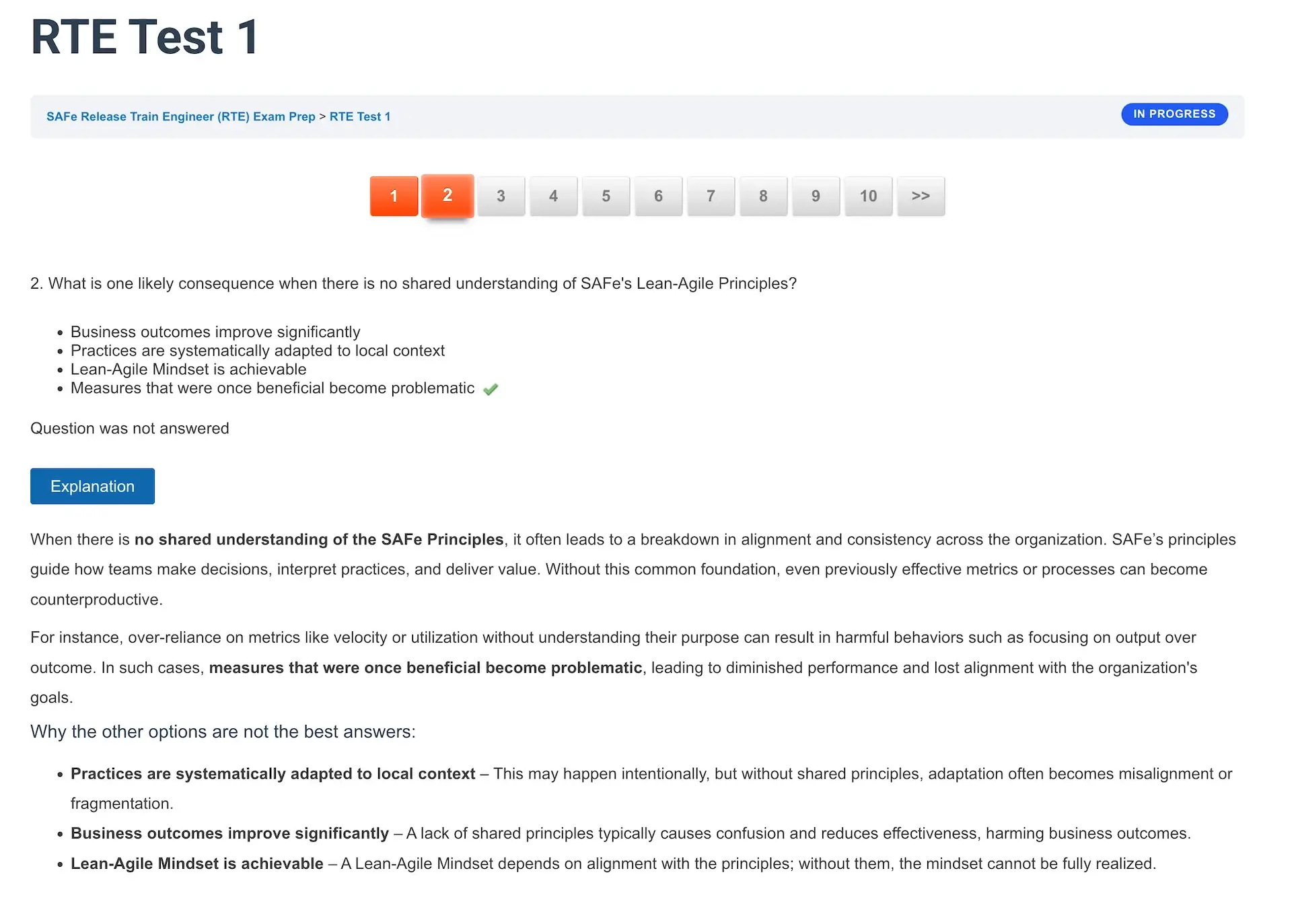 SAFe™ Release Train Engineer RTE Exam Prep - Image 6
