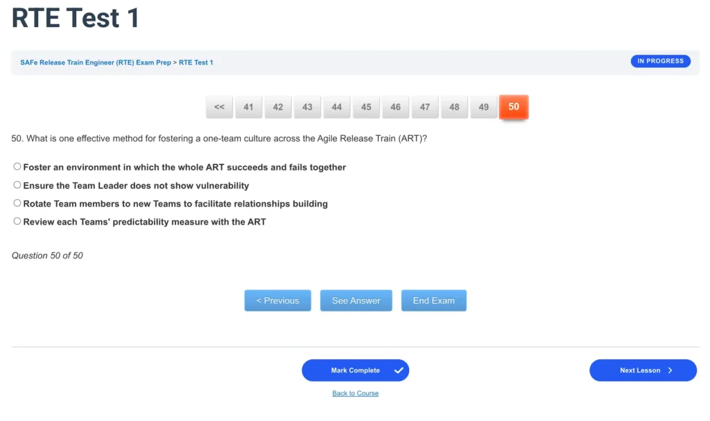 RTE Exam Question Screenshot 05