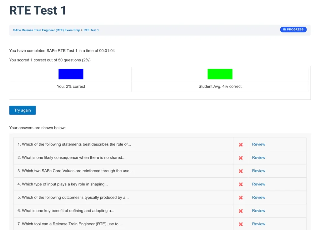 RTE Exam Question Screenshot 06
