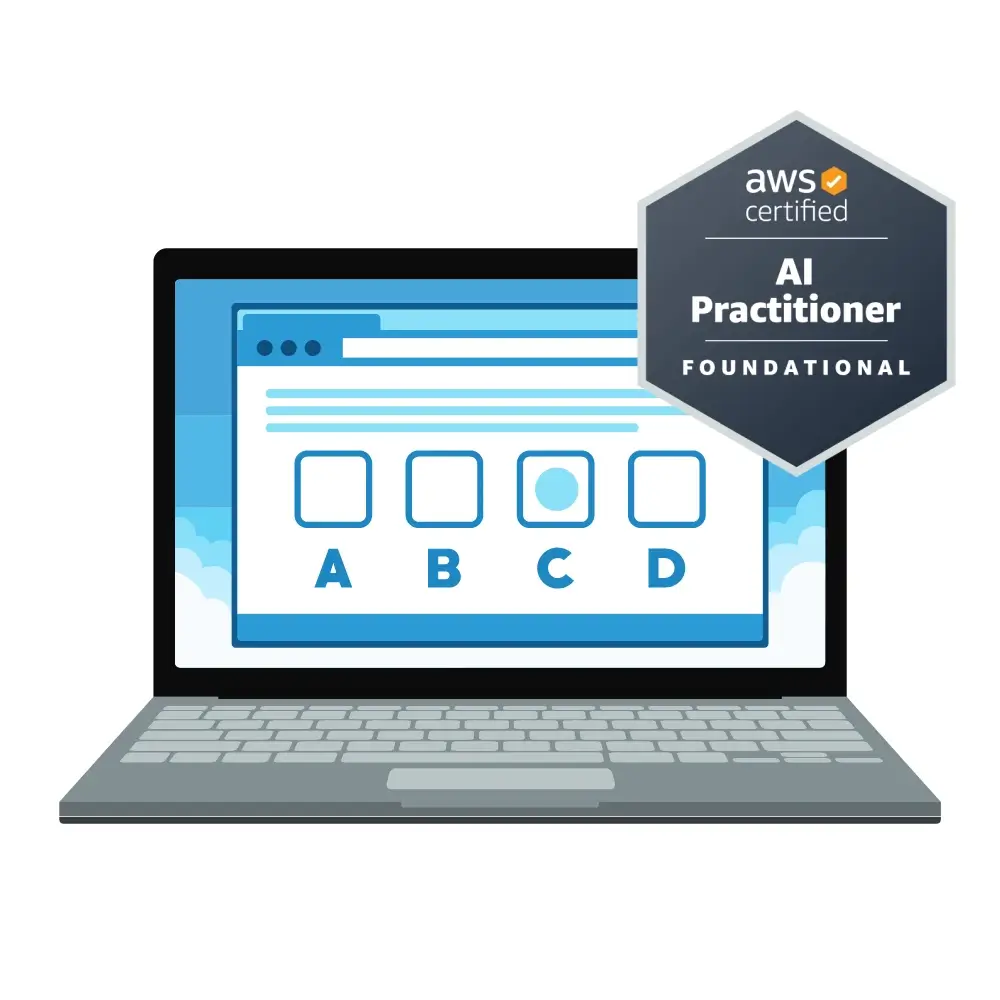 AWS Certified AI Practitioner AIF-C01 Free Quiz White Background - ScrumPrep